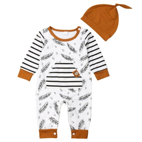 Infant Baby Girls Cotton Long Sleeve Purple Dragonfly Jumpsuit Romper Funny Printed Romper Clothes Infant Baby Girls Cotton Long Sleeve Purple Dragonfly Jumpsuit Romper Funny Printed Romper Clothes